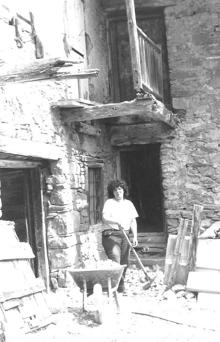 Pendant les travaux d’installation; (Ph.R.Blanc).
