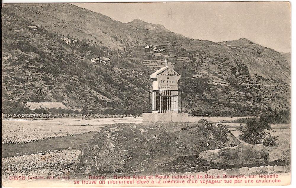 Photo d’archives montrant l’état de déboisement au début du XXème siècle et l’impact très faible de l’habitat.