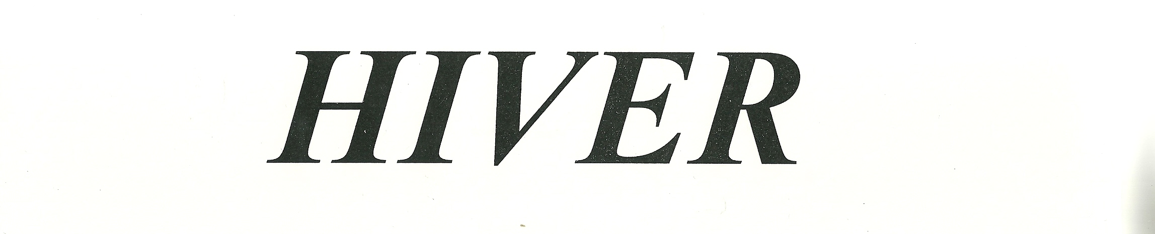 Hiver