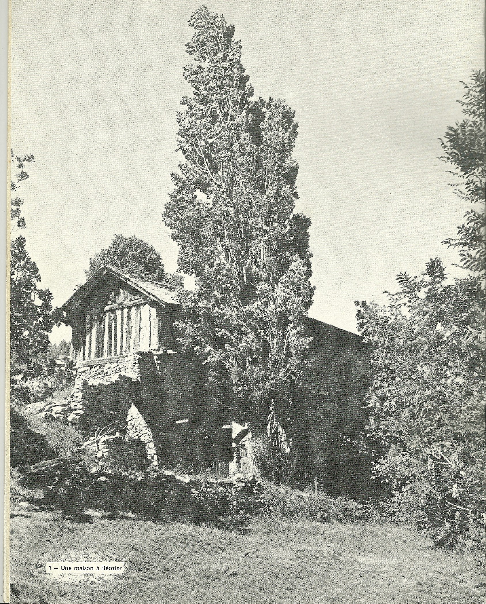 La Bourgea , maison Maurel, années 1970 (ph. brochure HA)