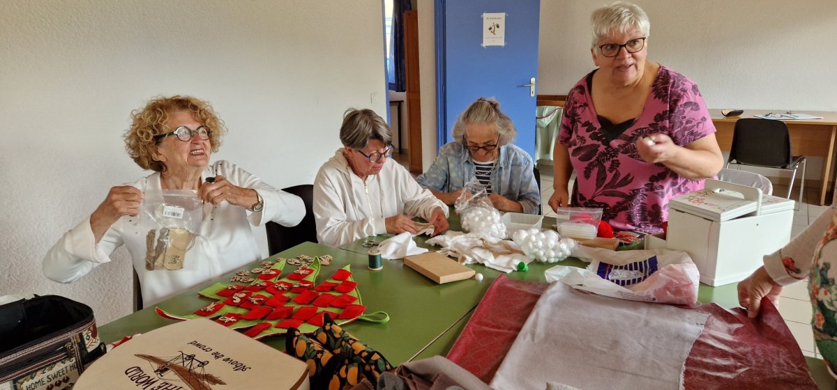 Reportage BFM DICI atelier Créa Téléthon