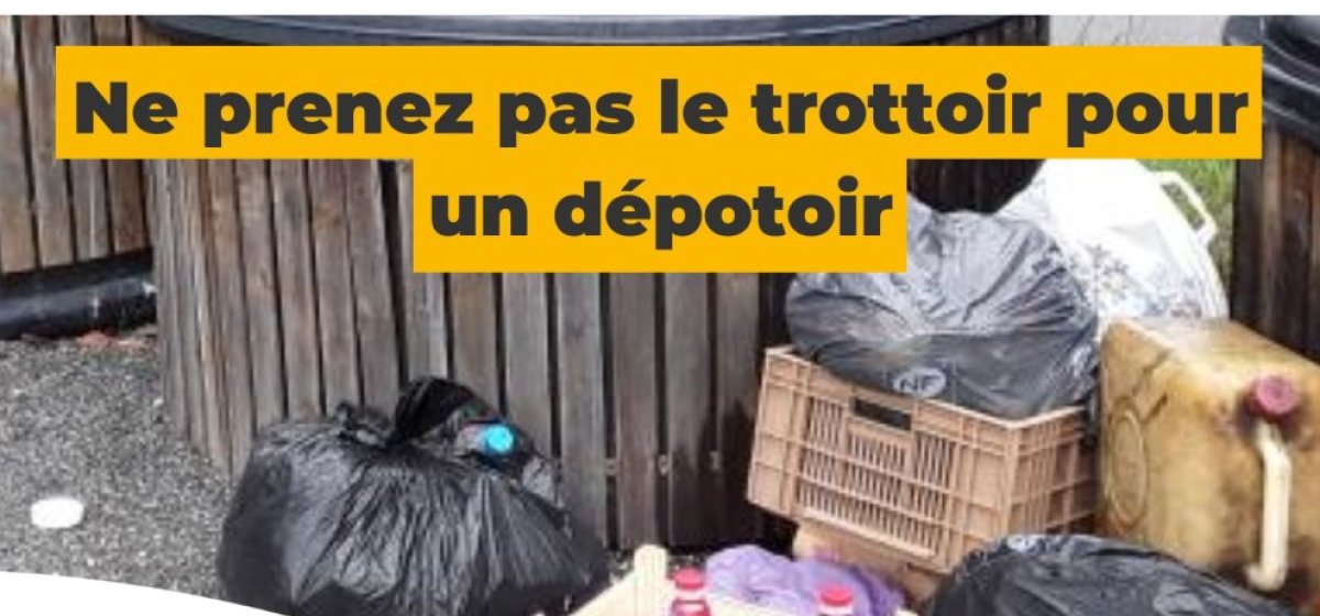 STOP aux dépôts sauvages