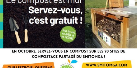 Le compost est mûr sur les sites de compostage partagé du Guillestrois-Queyras