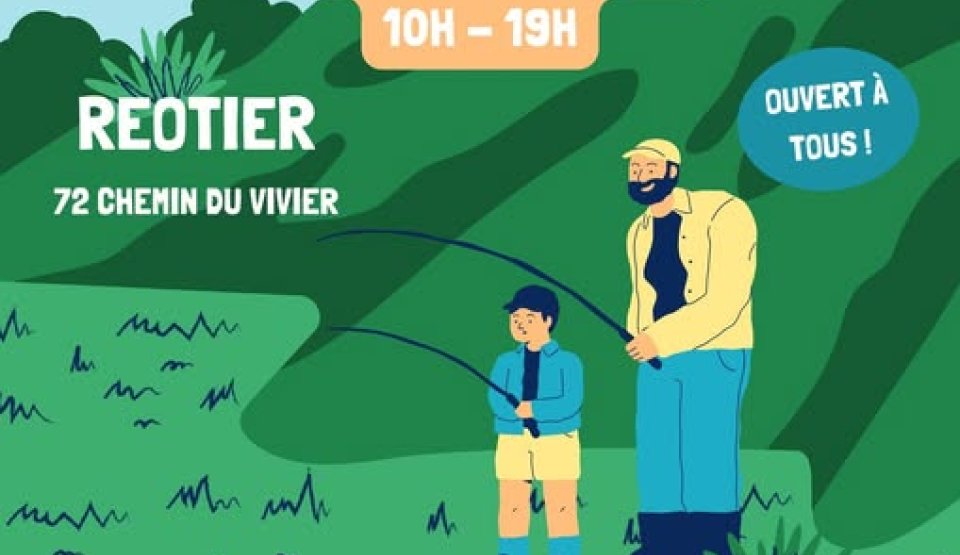 Affiche cabane du pêcheur