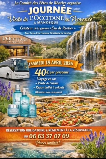 Visite de l'Occitane