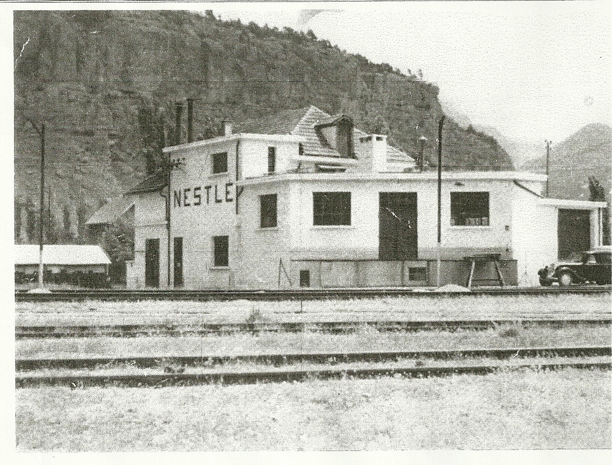 La station Nestlé d’Eygliers Montdauphin en 1953