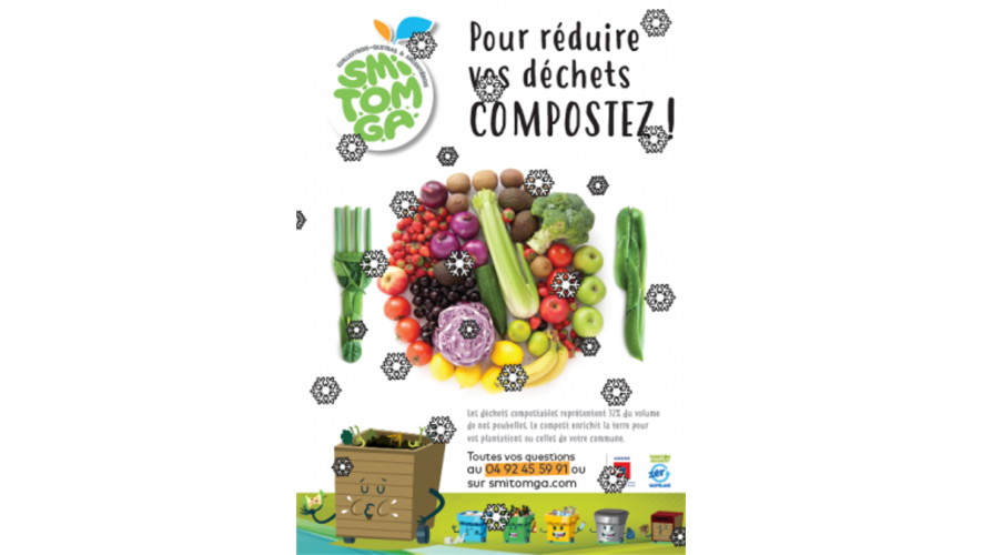 Affiche compostage Smitomga