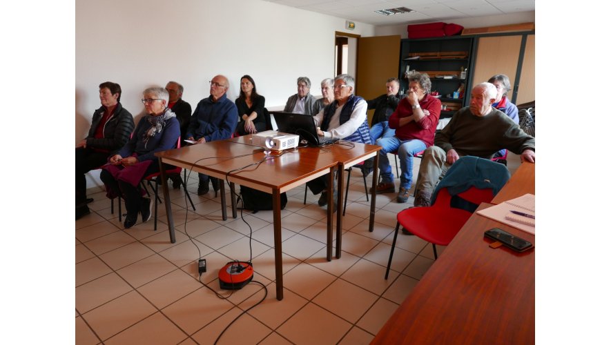 Rencontre du vendredi 19 avril 2019 sur « Réotier, Histoire et histoires d’eau ».